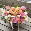 Puppy Flower Basket