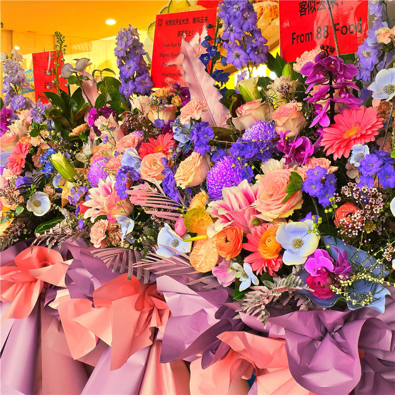 Business Opening Flowers - Modern Style 11 墨尔本开业花篮现代风开业三脚架1.75米