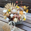 Neutral Everlasting Preserved Flower Basket丨Preserved Flowers丨Dry Flowers Melbourne