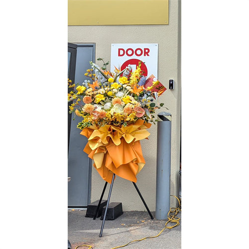 Business Opening Flowers - Modern Style 17 墨尔本开业花篮现代风开业三脚架1.9米