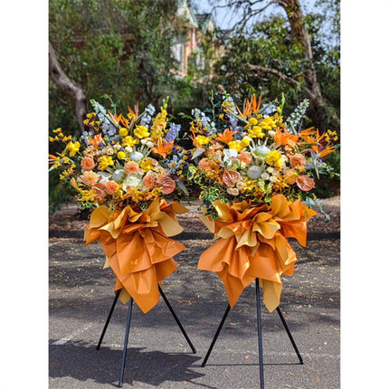 Business Opening Flowers - Modern Style 17 墨尔本开业花篮现代风开业三脚架1.9米