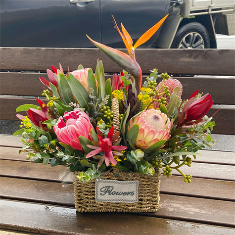Native Flower Basket #1