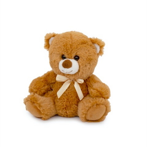 Soft Toy - Small Brown Teddy 15cm