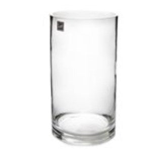 Glass Cylinder Vase 20cm