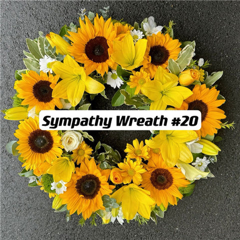 Sympathy Wreath #20