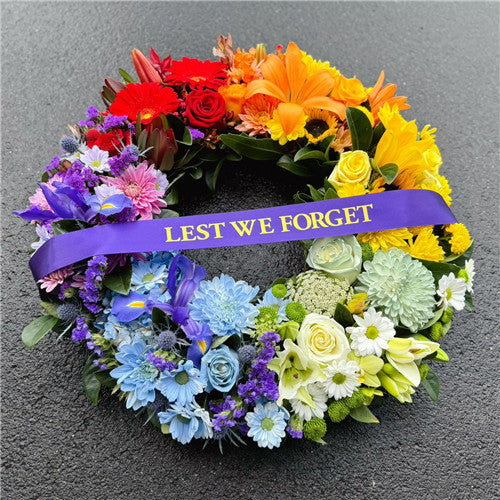 Anzac Day Wreath Rainbow丨Melbourne Anzac Day Flowers