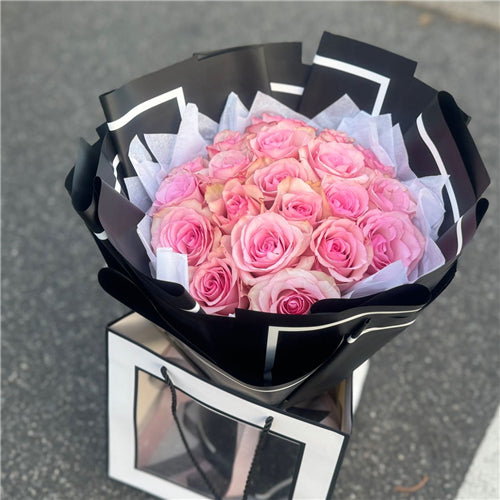 20 Pink Roses
