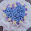 ❤Heart Shape Rose Bouquet (Blue/White/Purple)