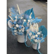 Preserved Flower Hatbox XLarge - Ice Blue