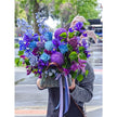 Flower Bakset - Large Blue & Purple (Florist Choice)