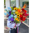 Rainbow Flower Hatbox