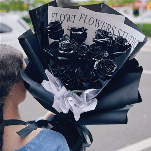 Long Black (6 Roses)