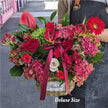 Flower Basket - Christmas Style