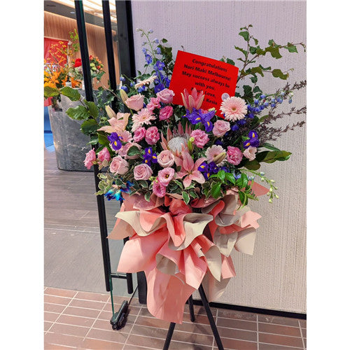 Business Opening Flowers - Modern Style 2 墨尔本开业花篮现代风开业三脚架1.75米