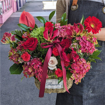 Flower Basket - Christmas Style (Deluxe)