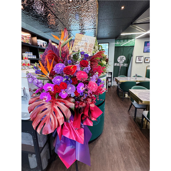 Business Opening Flowers - Modern Style 18 墨尔本开业花篮现代风开业三脚架1.9米