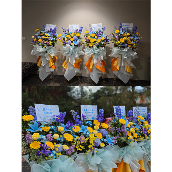 Business Opening Flowers - Modern Style 1 墨尔本开业花篮现代风开业三脚架1.75米