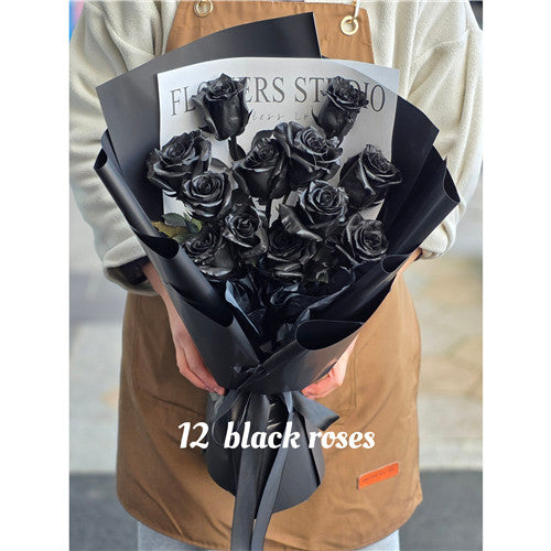 Long Black (6 Roses)