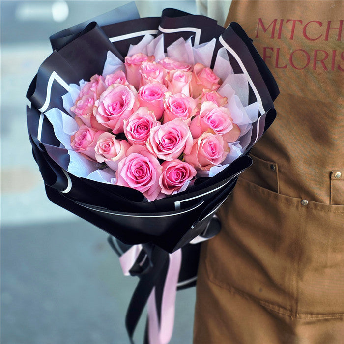 20 Pink Roses