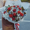 12 Roses & Gyp Bouquet
