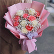 Classic Love (Pink & White Roses)
