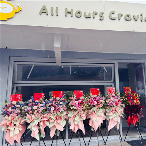 Business Opening Flowers - Modern Style 21 墨尔本开业花篮现代风开业三脚架1.9米