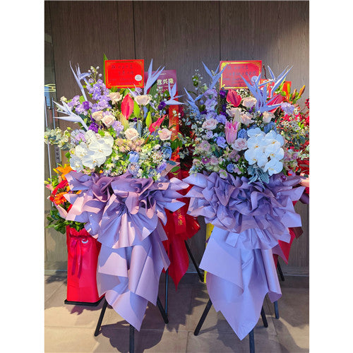 Business Opening Flowers - Modern Style 21 墨尔本开业花篮现代风开业三脚架1.9米