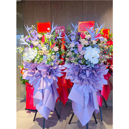 Business Opening Flowers - Modern Style 21 墨尔本开业花篮现代风开业三脚架1.9米