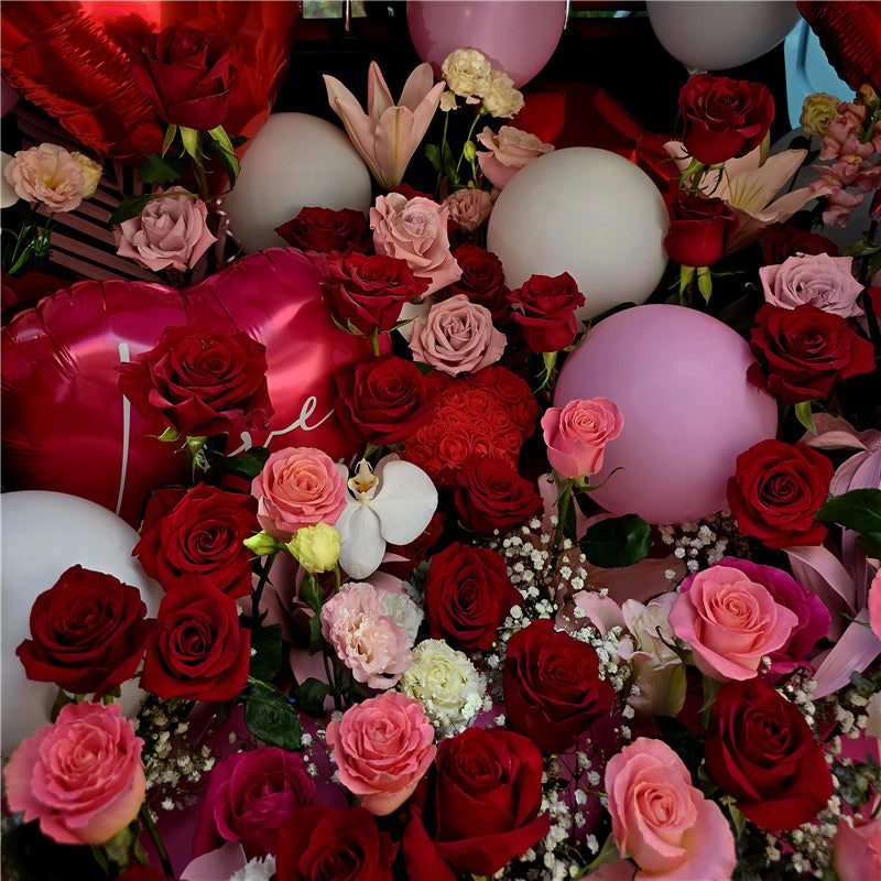 Romantic Car Boot Flowers #9 For XLarge car boot