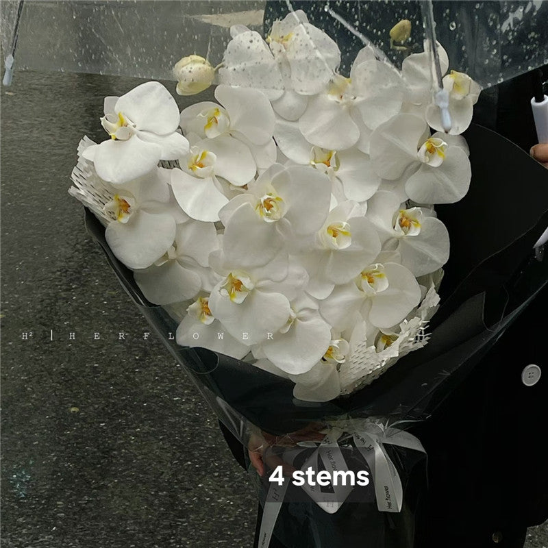 Ice Blue Phalaenopsis Orchids Bouquet