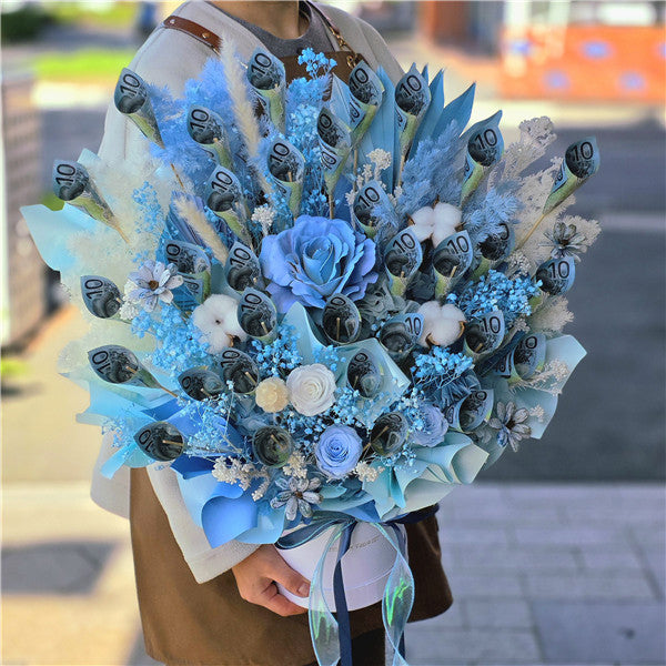 $10 AUD Style #1丨Contact us directly for quote丨Cash Flowers丨Money Flowers丨澳币现金花