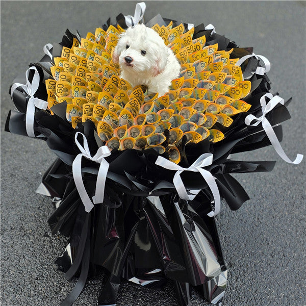 $50 AUD Style #3丨Contact us directly for quote丨Cash Flowers丨Money Flowers丨澳币现金花