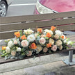 Funeral Casket Spray Flowers #19 80-120cm Red & White丨Funeral Flowers delivery Melbourne
