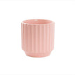 Ceramic Cylinder Pot Matte Peach (14Dx14cmH)