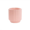 Ceramic Cylinder Pot Matte Peach (14Dx14cmH)