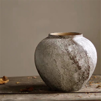 Vintage Rustic Ceramic Pot (22Hx22Wx10Dcm)