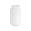 Hurricane Glass Jar White Large (11Dx18.5cmH)