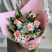 6 Roses & Gyp Posy