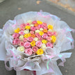 52 Dopamine Colourful Roses Bouquet