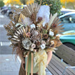 Large Neutral Everlasting Flowers Hatbox丨Preserved Flowers丨Dry Flowers Melbourne