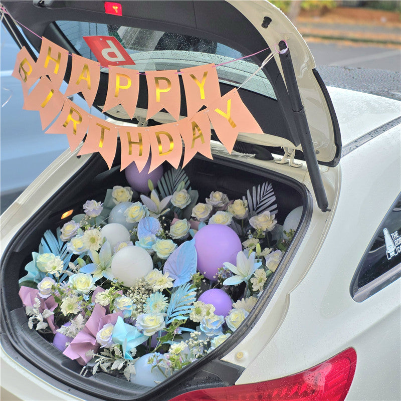 Romantic Car Boot Flowers #10