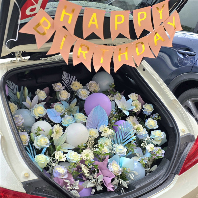 Romantic Car Boot Flowers #10