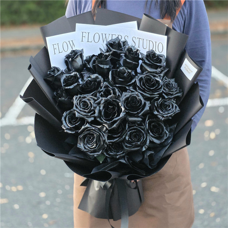 Long Black (6 Roses)