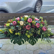 Funeral Casket Spray Flowers #5 80-120cm Australian Natives丨Funeral Flowers delivery Melbourne