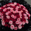 99 Red & Pink Roses