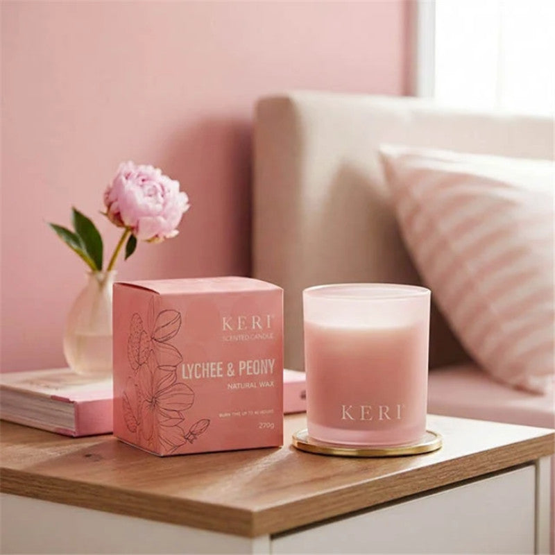 Scented Candle Lychee & Peony 270g