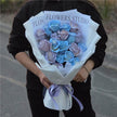19 Ice Blue & Misty Purple Roses