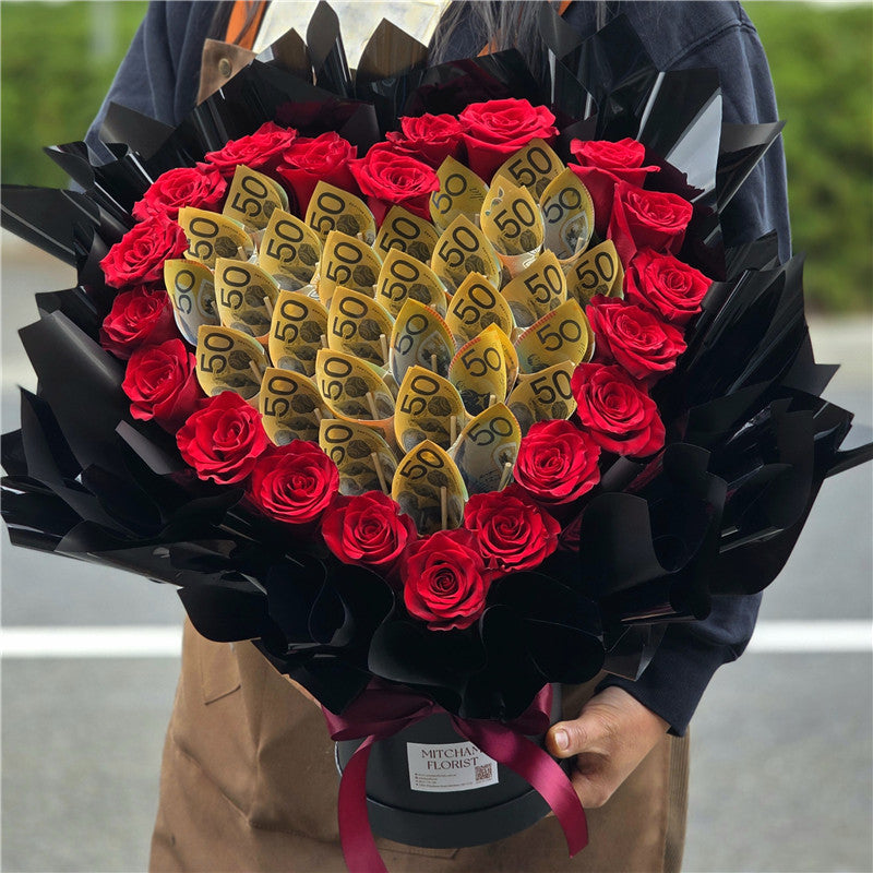 $50 AUD Style #14丨Cash Flowers丨Money Flowers丨澳币现金花