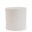 Large Ceramic Pot Matte White 21cm