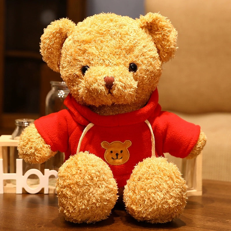 Teddy with Red Shirt 30cm